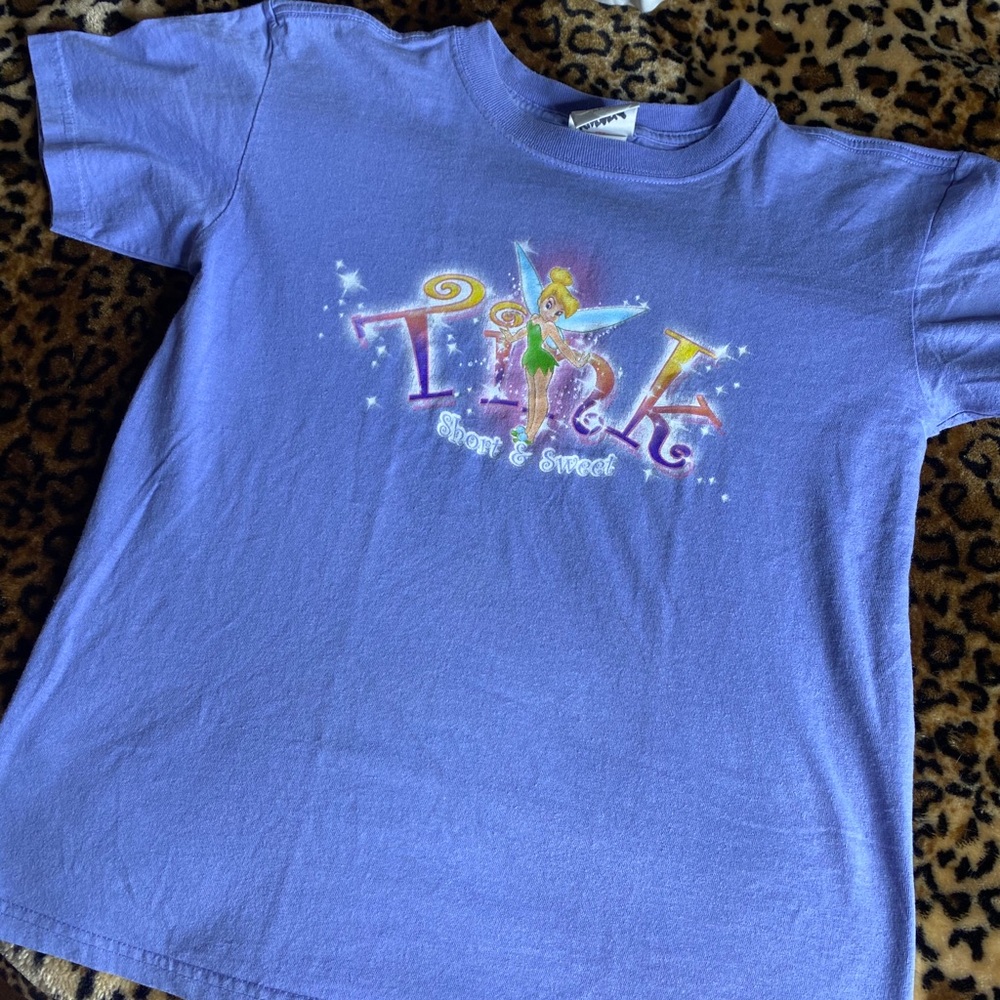 Disney tinkerbell shirt
